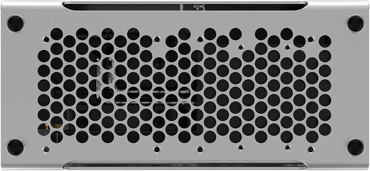 Mini ITX Aluminum Computer Case with Tempered Glass X538