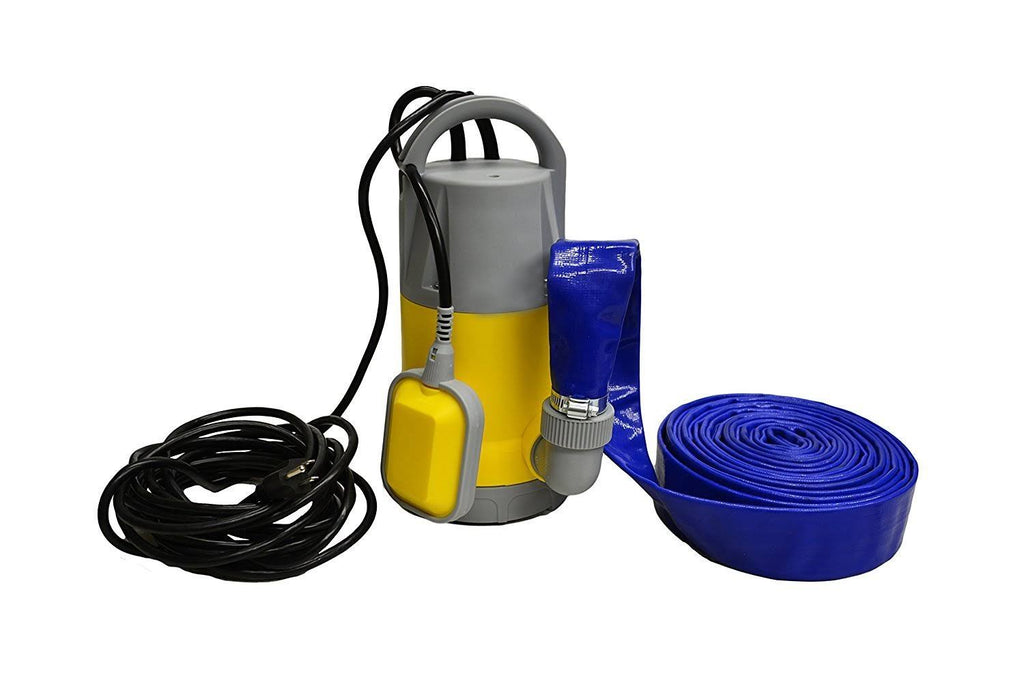 Hot Tub and Swimming Pool Drain Pump with Hose I5936
