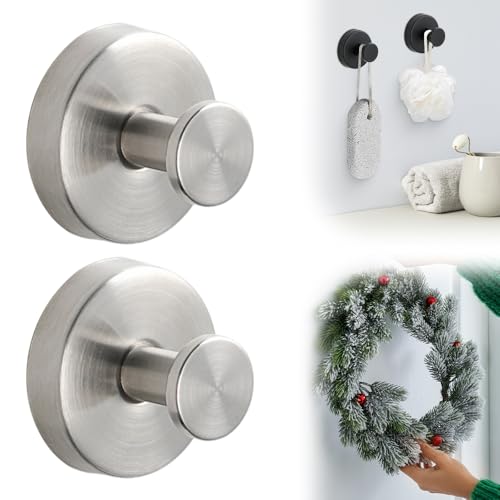Suction Cup Hooks, 2 Gold E4862