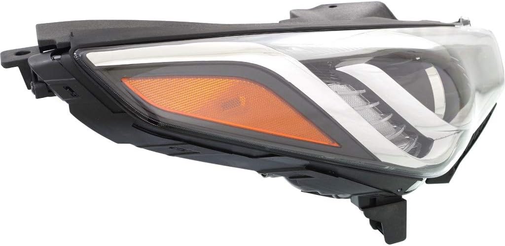Driver Side Halogen Headlight for Hyundai Sonata 2015 2016 2017 A707660