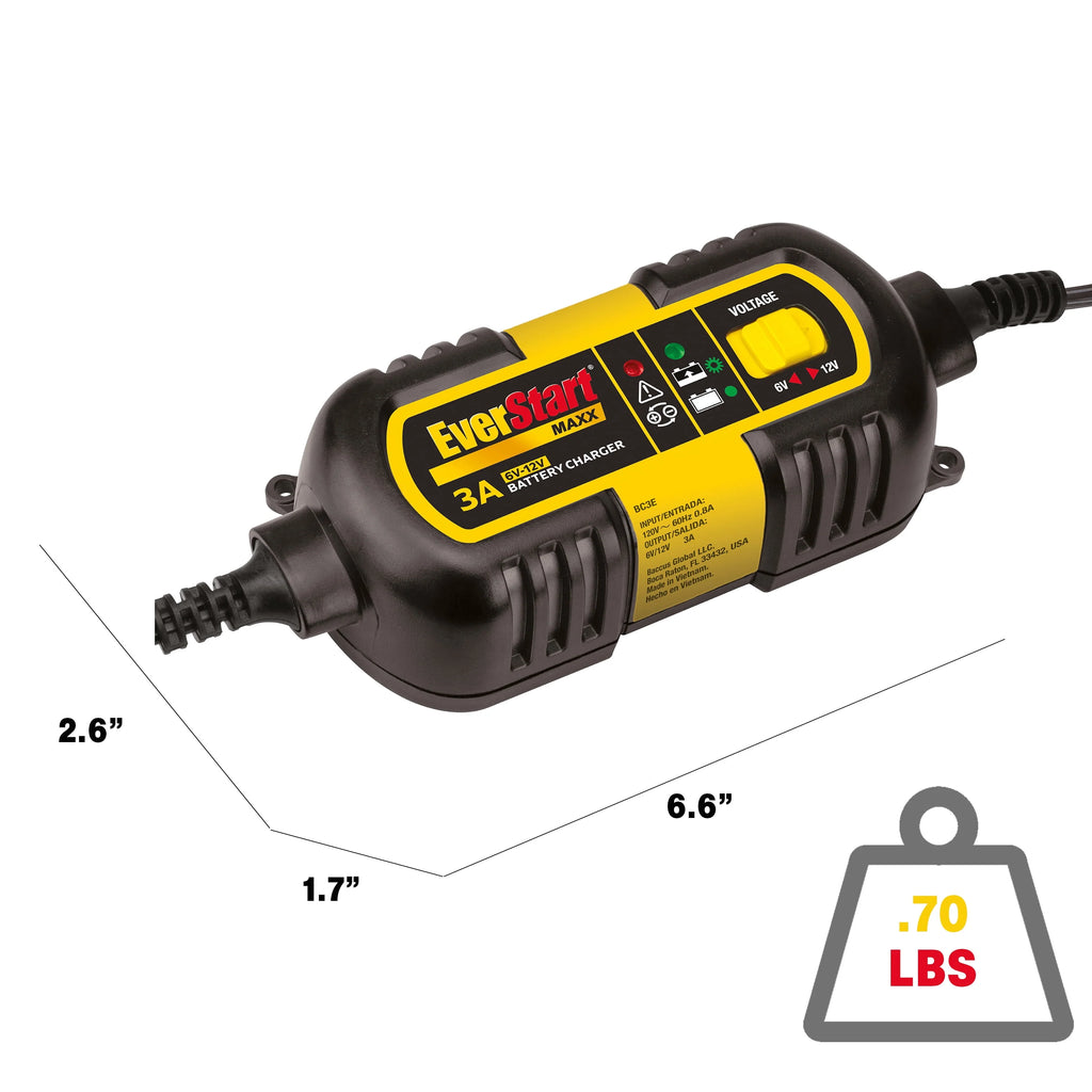 3 Amp 6V/12V Automotive Battery Charger R826109