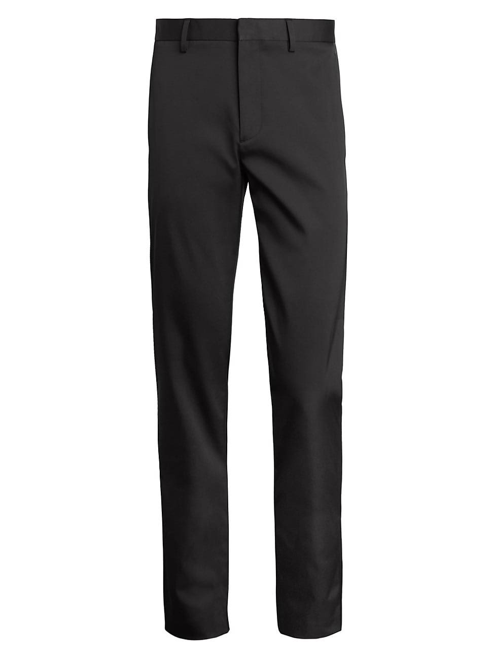 Brown Technical Twill Pants U39448