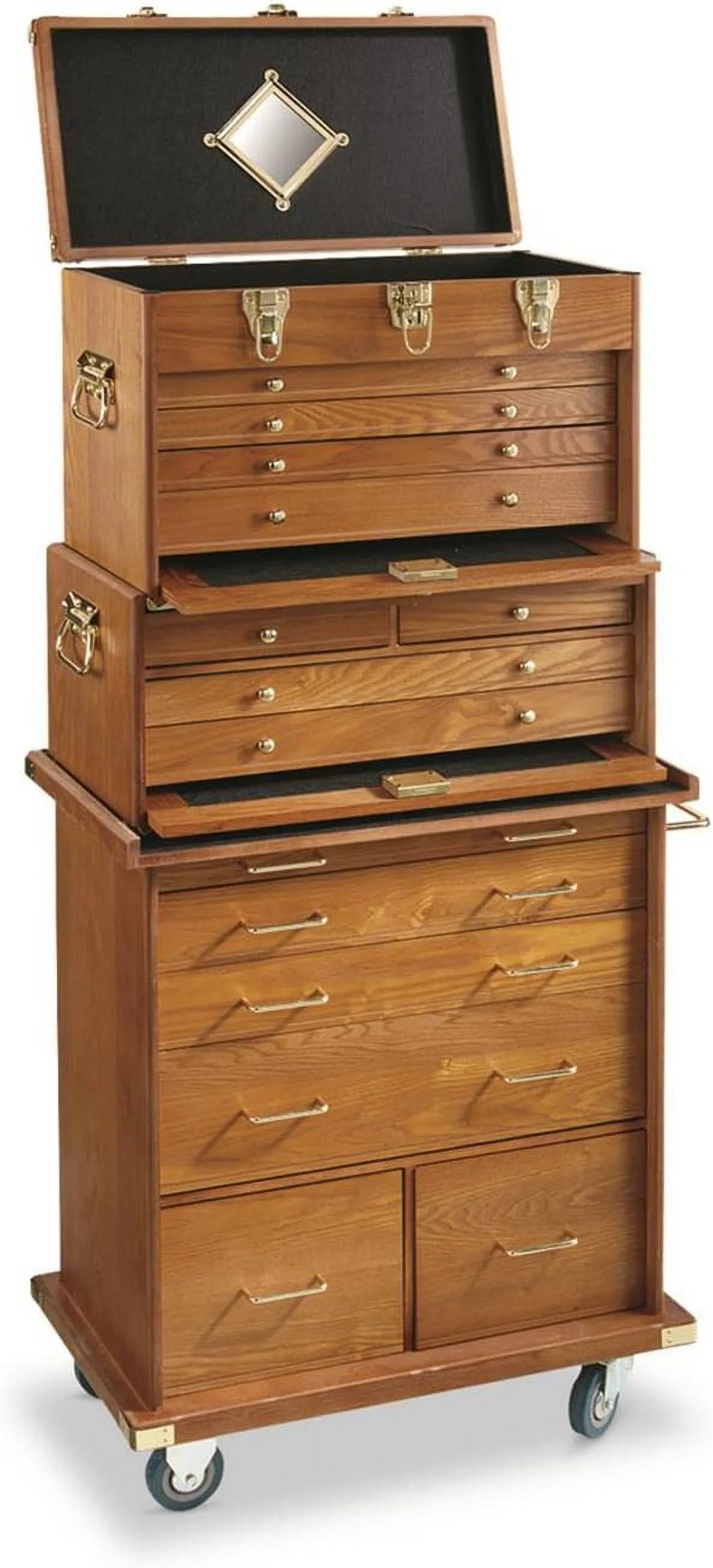 Cabinet with Drawers Wood V2611