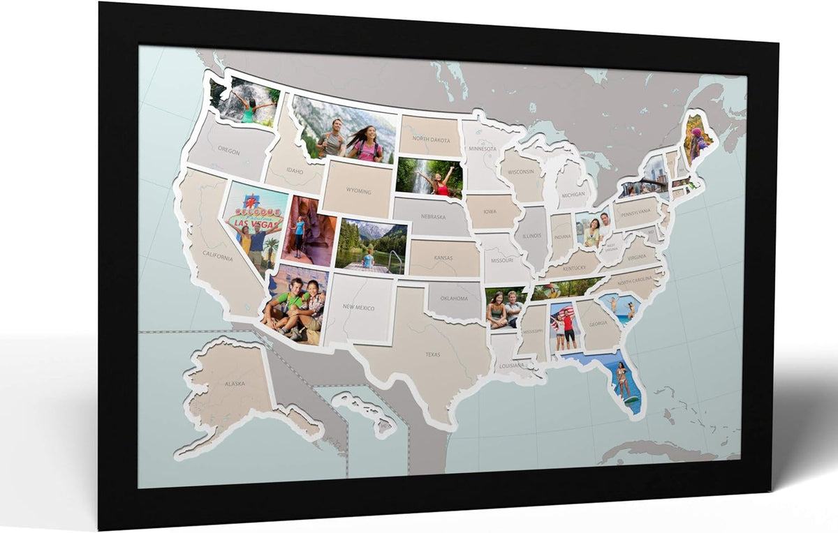 50 States USA Photo Map O417207