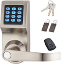 Digital Door Lock with Remote Control, Code and Key M9561