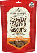 Freeze-Dried Raw Coated Grain Free Dog Biscuits 9 oz Bag X901
