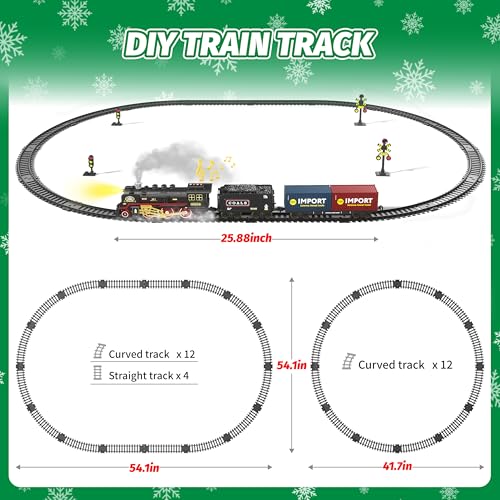 Electric Train Toy with Lights and Sound O49683