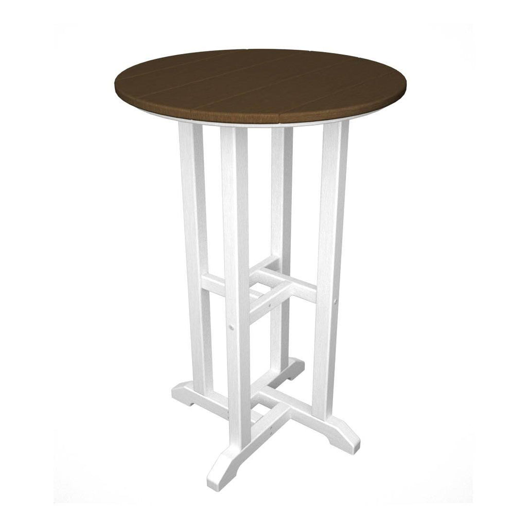 White Round Counter Table G750107
