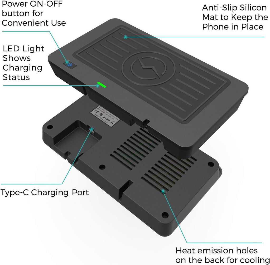 Wireless Charger Pad Mat Pack of 2 W352