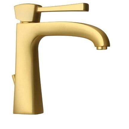Single Lever Handle Lavatory Faucet Brushed Nickel Q158512