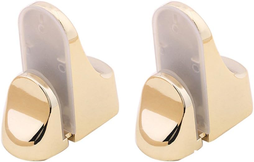 Zinc Alloy Glass Clip Glass Clamp 2 Pcs T52139