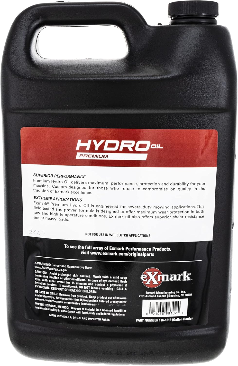 Hydraulic Oil 1 Gallon H891184
