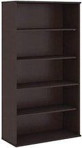 5 Shelf Bookcase in Mocha Cherry J5280