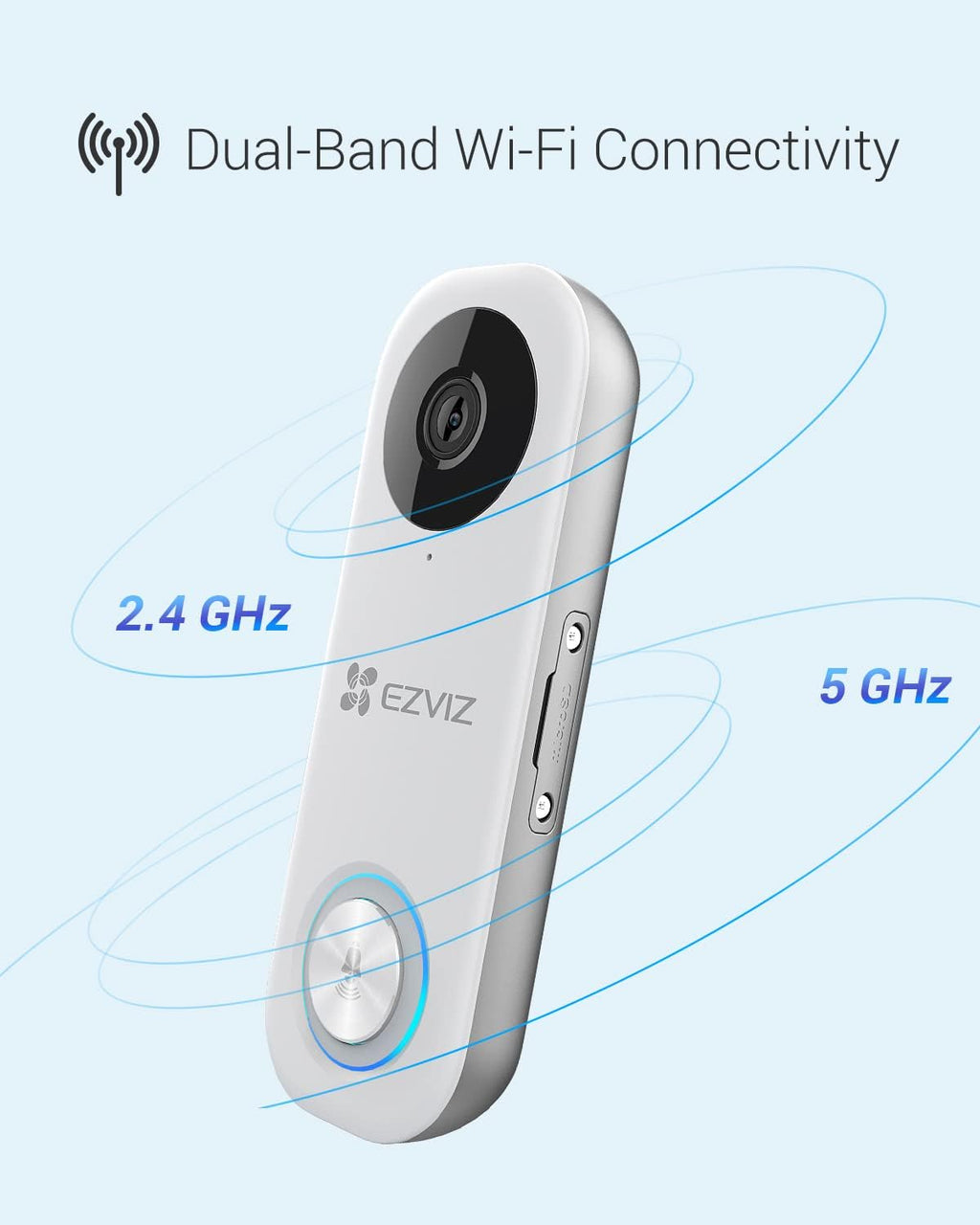 1080P Wired Video Doorbell Camera with AI-Human Detection K2067