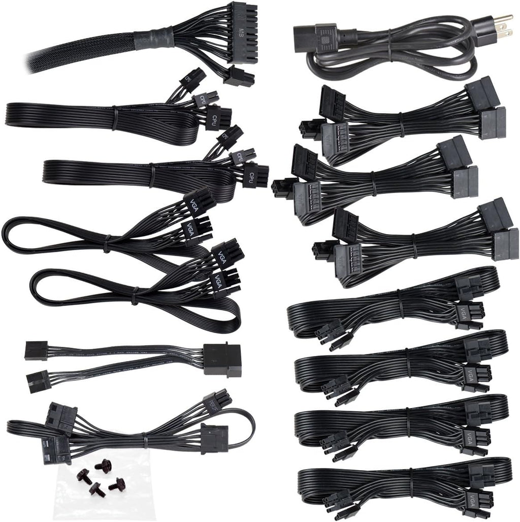 1000W 80+ Gold Semi Modular Power Supply A2558