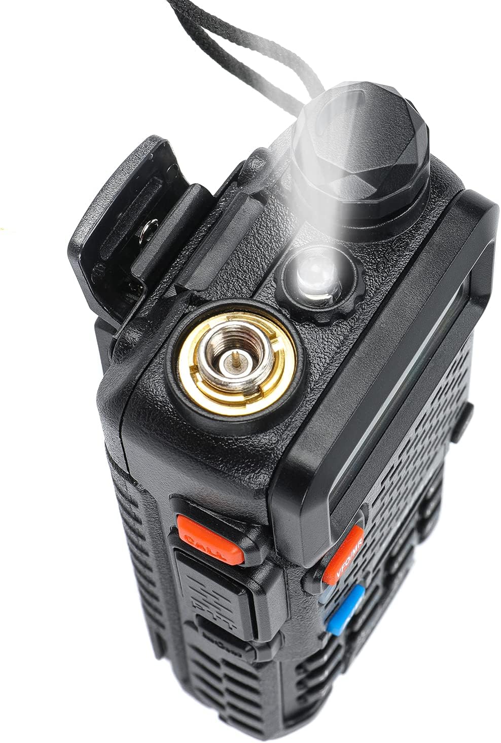 8W Dual Band VHF/UHF Two Way Radio Walkie Talkie with 3800mAh Battery O458
