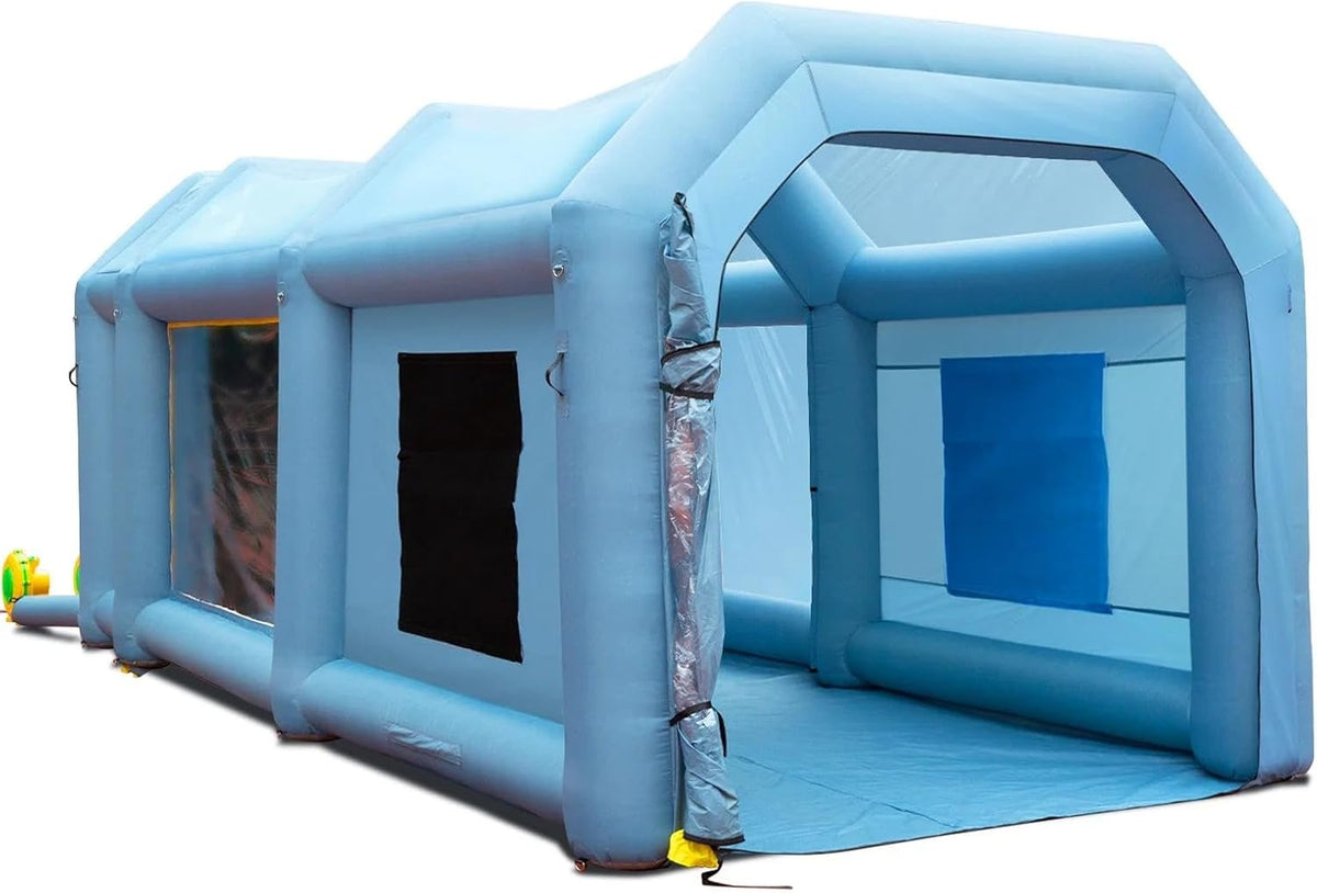 20x10x8ft Inflatable Spray Booth with Blowers Air Filter System I744