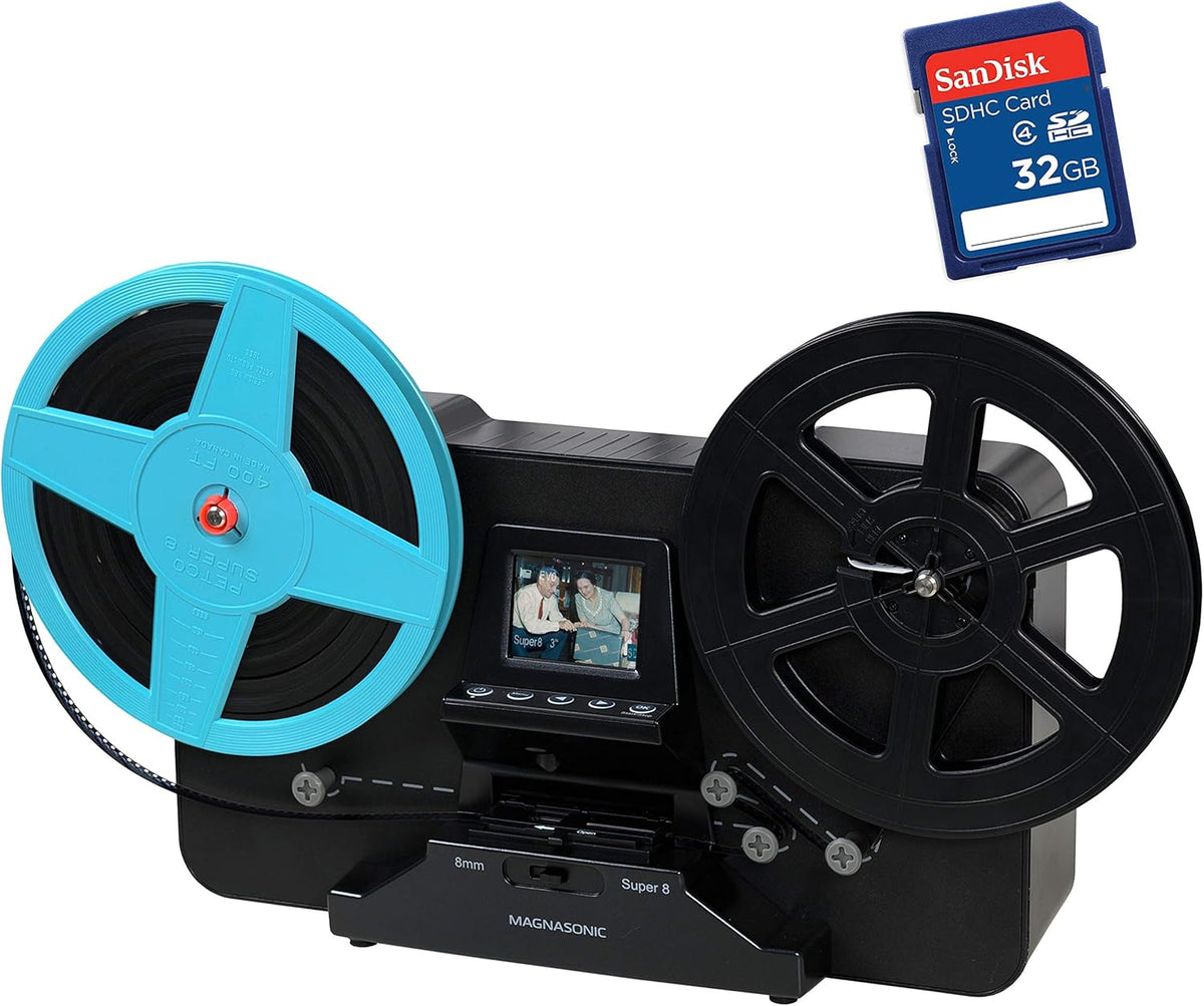 Super 8/8mm Film Scanner with 2.3 Screen C83300