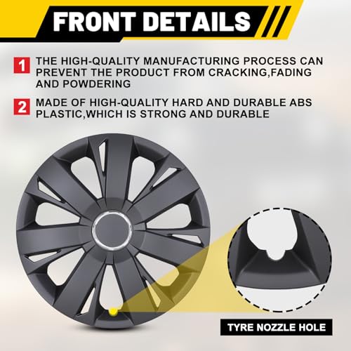 16 inch ABS Chrome Wheel Hubcap Covers Set of 4 A1184