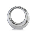 Silver Aluminum Ring Small Hoop Vase O3471