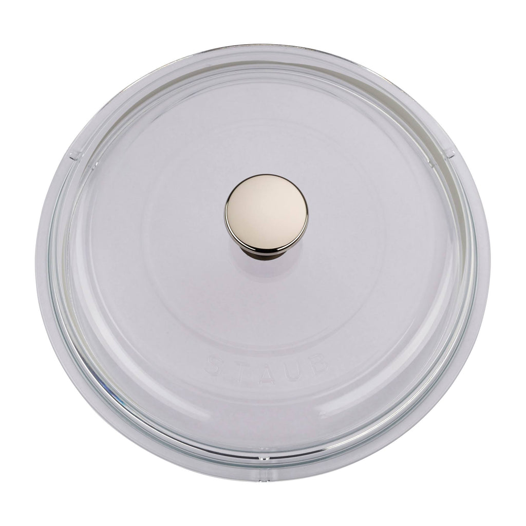 Cast Iron 2.75-qt Round with Glass Lid - Matte Black Q898977