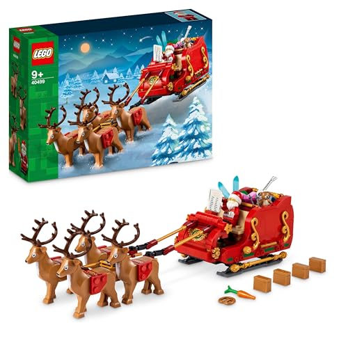 LEGO Santa's Sleigh Building Toy Set with Santa Claus Figurine & Reindeer L7072