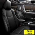 Faux Leather Car Seat Covers Full Set J9032