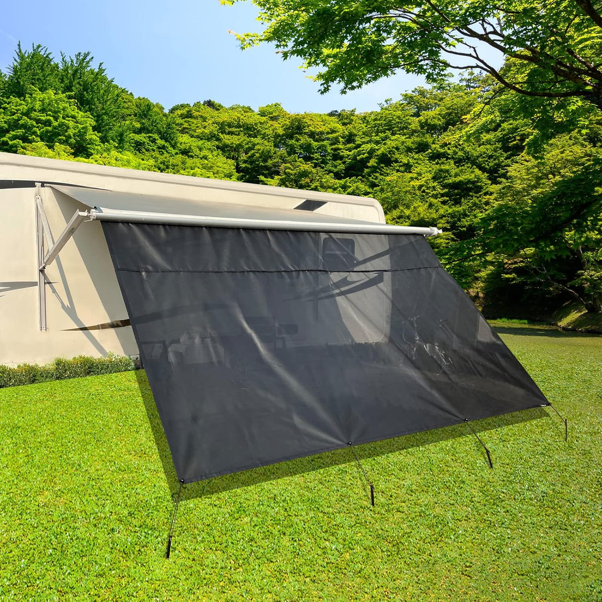 RV Awning Side Shade 9'X7' Y574441