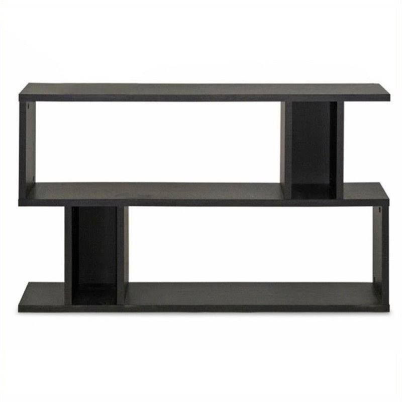 2 Shelf Bookcase in Espresso H80649