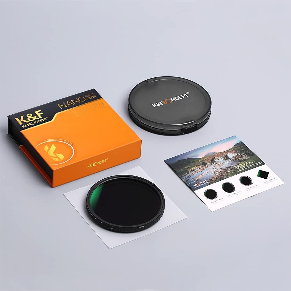 55mm Variable ND Filter ND8-ND128 3-7 Stop G631