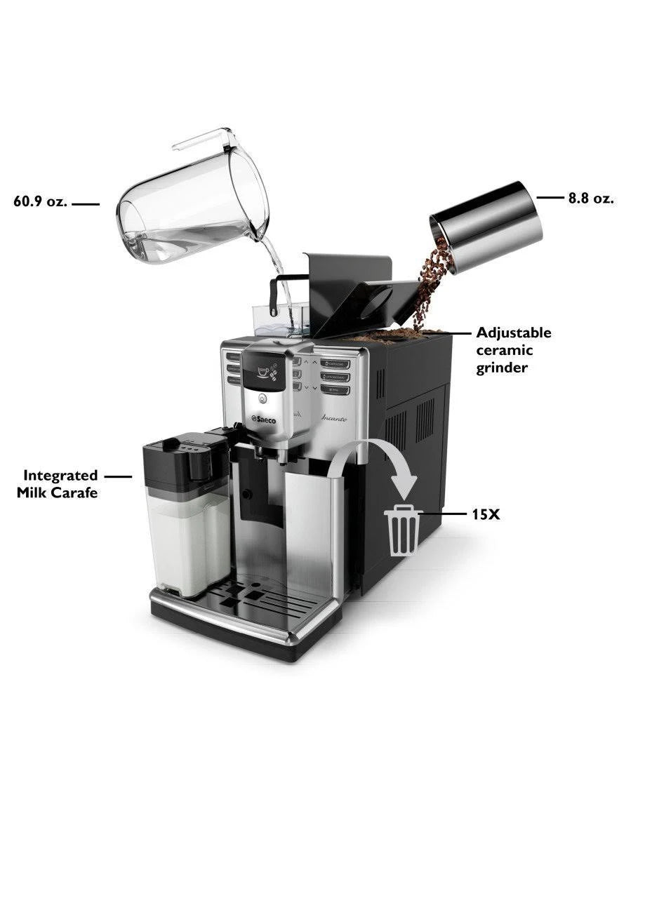 Automatic Espresso Machine and Grinder G632