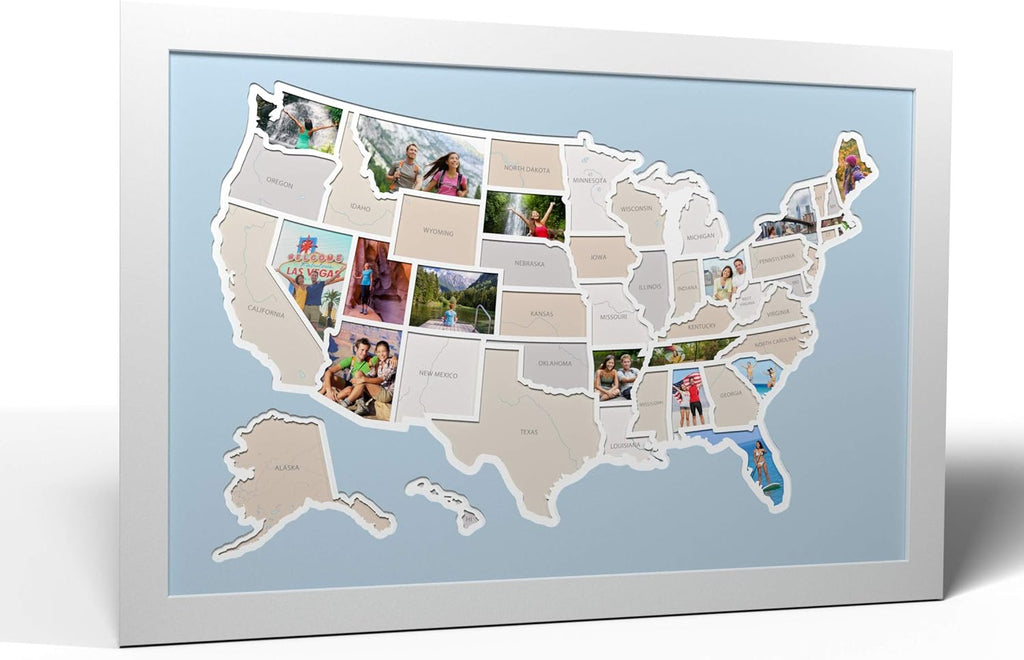 50 States USA Photo Map O417207
