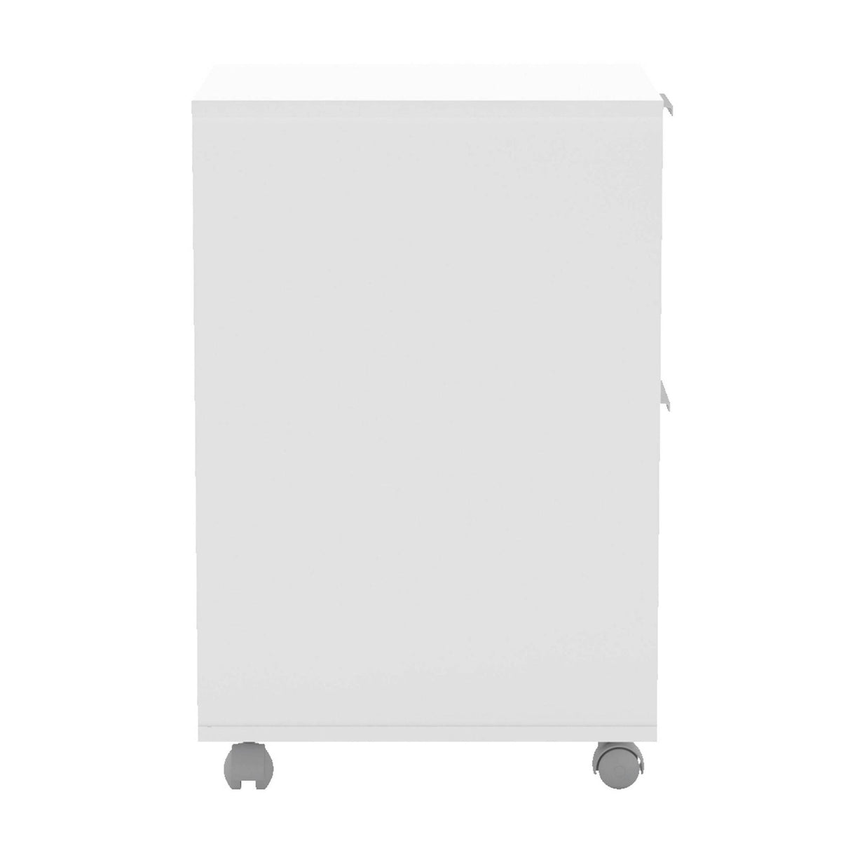 White 2 Drawer File Cabinet E77376