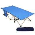 Kids Portable Folding Cot Bed, Blue 53x26 G78117