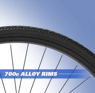 Blue 700c Fixie Bike N827347