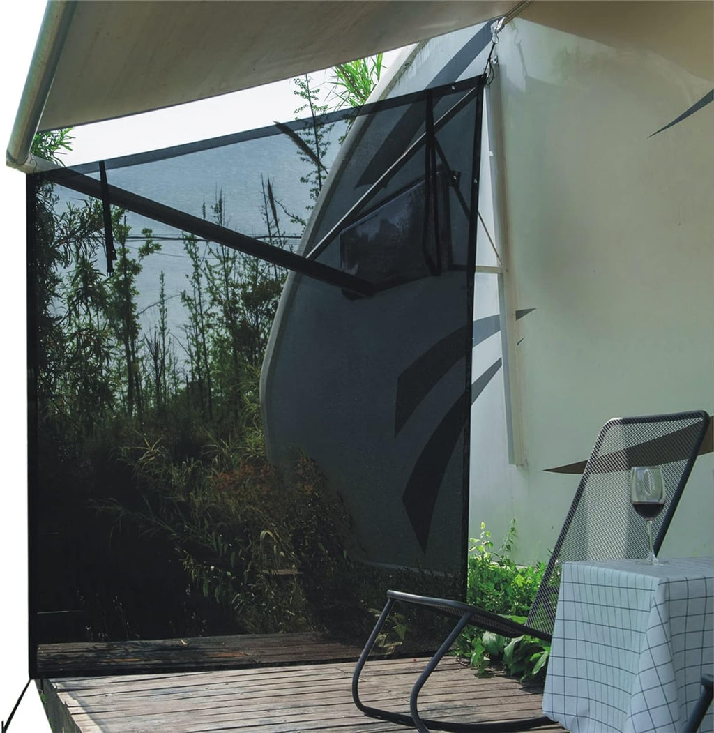 RV Awning Side Shade 9'X7' Y574441