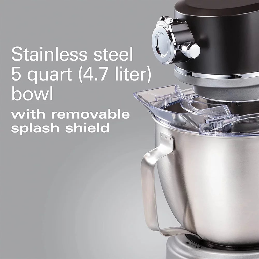 5 Quart Stand Mixer with Attachment Hub D595