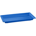 Cobalt Blue Cast Aluminum Rectangular Platter V777