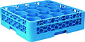20 Compartment Glass Rack with 1 Extender, Blue (Pack of 4) Y796