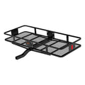 60 x 24-Inch Black Steel Cargo Carrier O89392