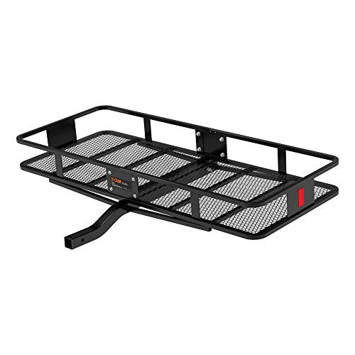 60 x 24-Inch Black Steel Cargo Carrier O89392