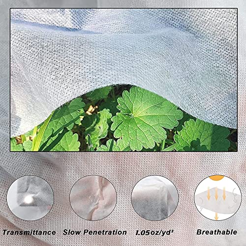 10x50ft 1.05 Oz/yd² Plant Frost Blanket P440
