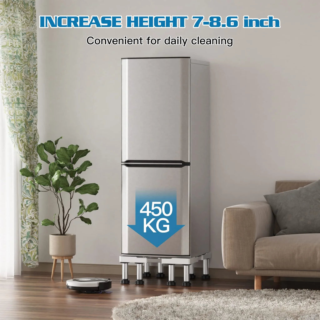 Mini Fridge Stand with 8 Adjustable Feet O250