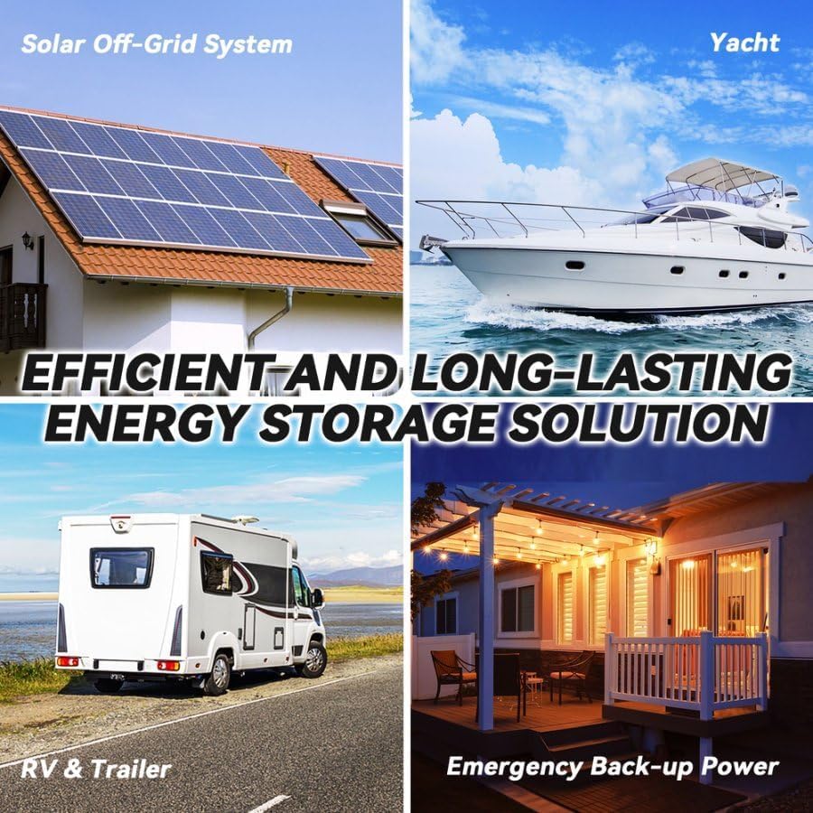 12V 100Ah LiFePO4 Battery Group 31 With Built-in 100A BMS K7615