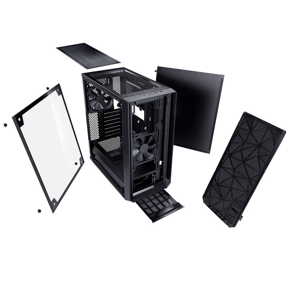 Black Computer Case B804