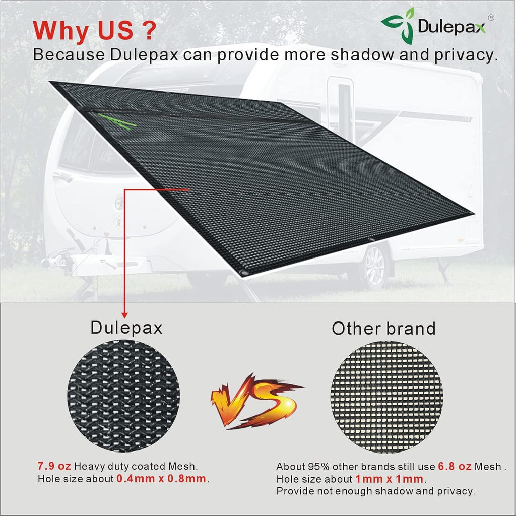 RV Awning Side Shade 9'X7' Y574441