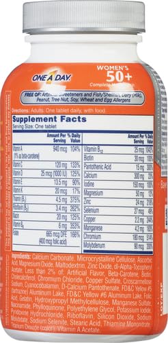 Women's 50+ Multivitamins, 100 count M24725