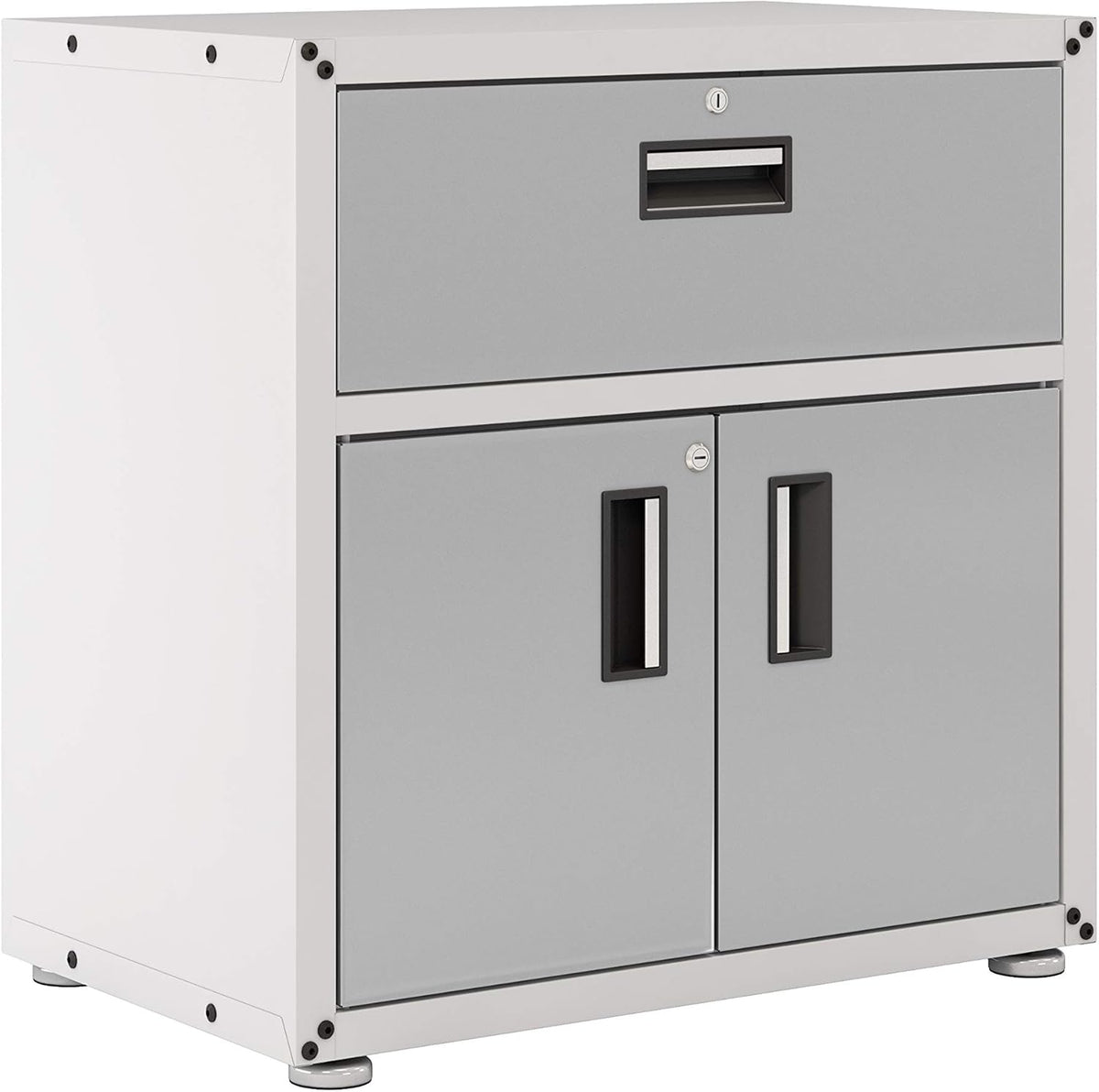 One Drawer Steel Cabinet with 2 Doors M47011