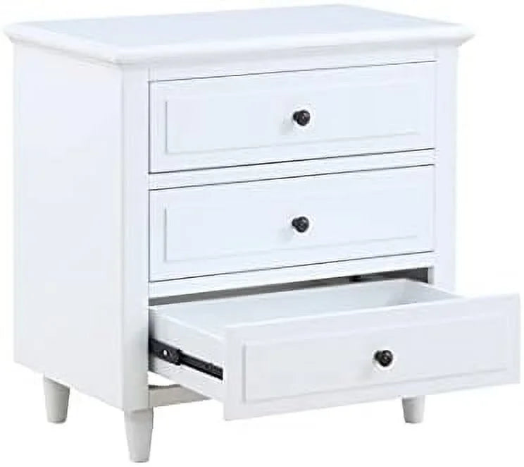 3 Drawer Nightstand Bedside Table with Hidden Space X765