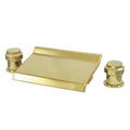 Polished Brass Waterfall Roman Tub Filler S115493